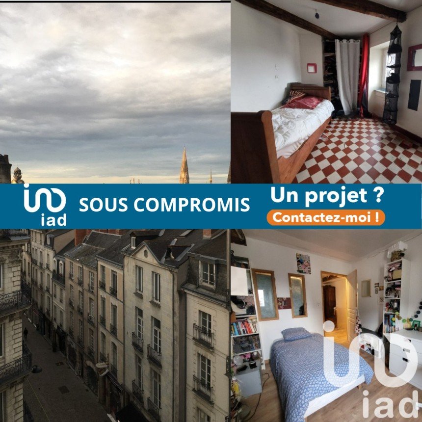 Appartement 3 pièces de 49 m² à Nantes (44000)