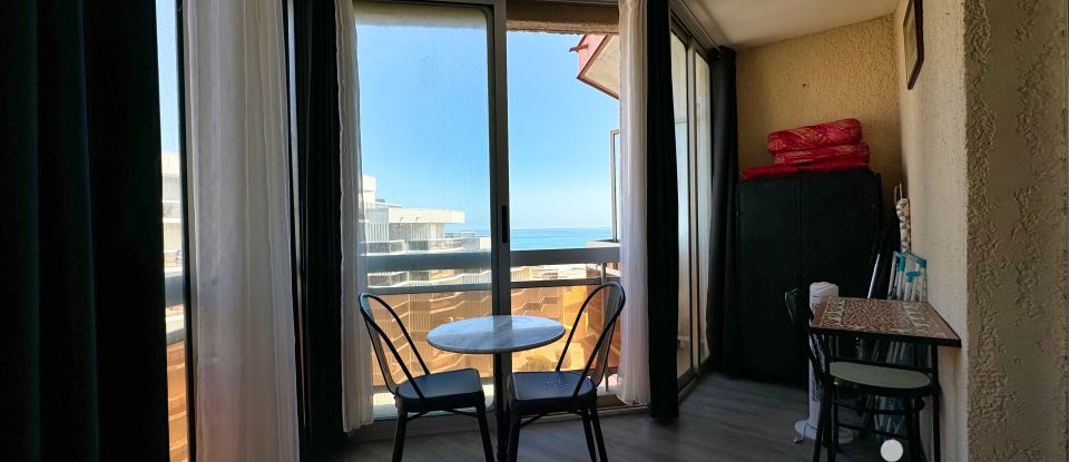 Studio 1 room of 18 m² in Canet-en-Roussillon (66140)