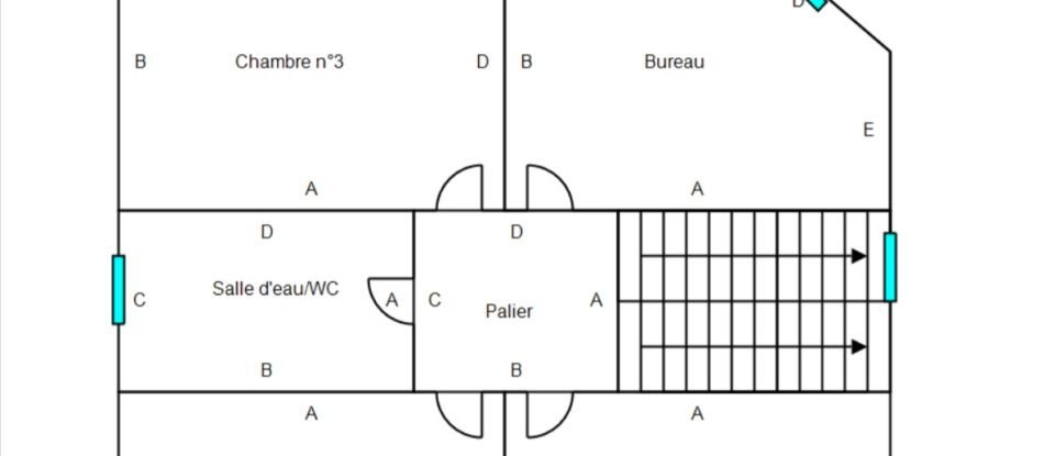 Town house 6 rooms of 125 m² in Villers-Cotterêts (02600)