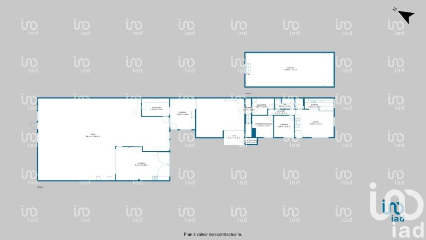 Maison 3 pièces de 72 m² à Guémené-sur-Scorff (56160)