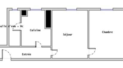 Appartement 2 pièces de 35 m² à Aubervilliers (93300)