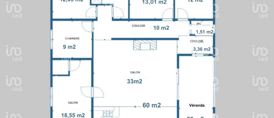 Maison 6 pièces de 151 m² à Ardillières (17290)