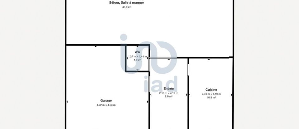 Maison 5 pièces de 110 m² à Sucy-en-Brie (94370)