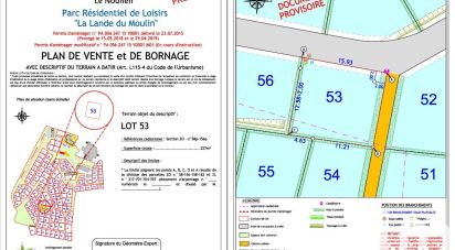 Land of 227 m² in Sulniac (56250)