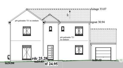 Terrain de 1 543 m² à Les Mureaux (78130)