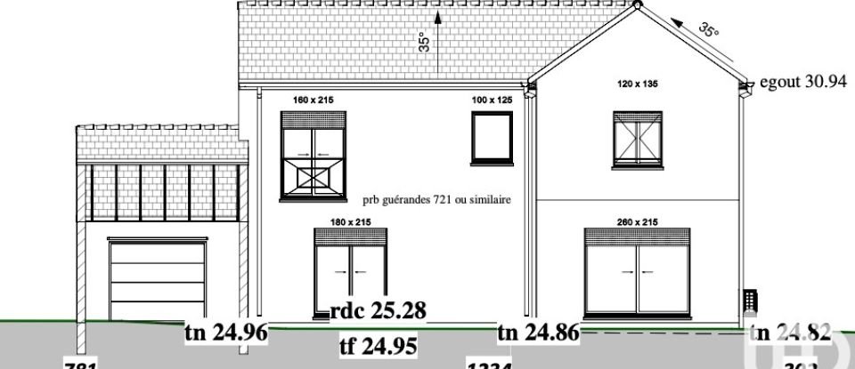 Terrain de 1 543 m² à Les Mureaux (78130)