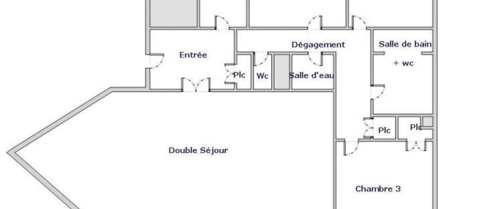 Apartment 4 rooms of 100 m² in Boulogne-Billancourt (92100)