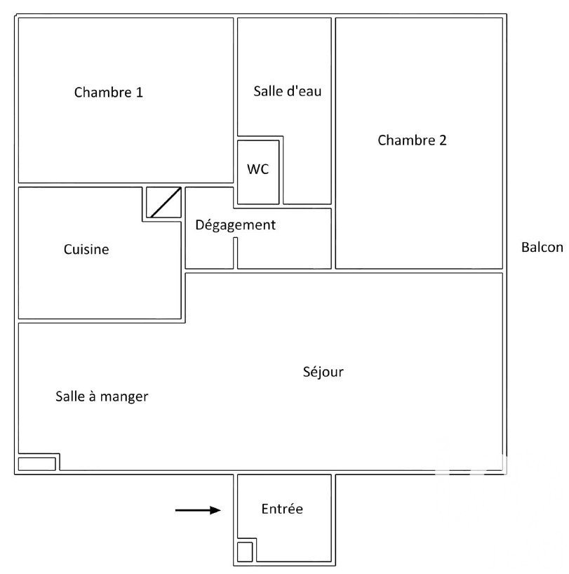 Appartement 3 pièces de 70 m² à La Celle-Saint-Cloud (78170)