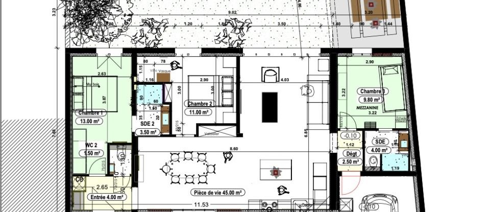 Maison 5 pièces de 110 m² à La Flotte (17630)