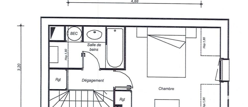 Appartement 2 pièces de 33 m² à Talmont-Saint-Hilaire (85440)