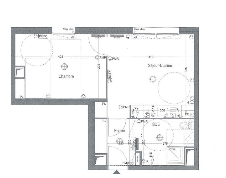 Appartement 2 pièces de 39 m² à Châtenay-Malabry (92290)