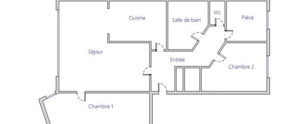 Apartment 4 rooms of 80 m² in Cognin (73160)