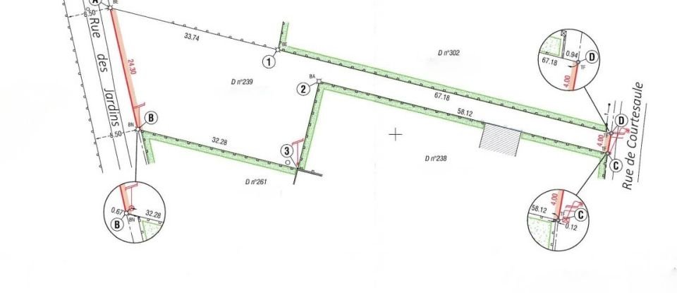 Terrain de 1 051 m² à Marigny-les-Usages (45760)