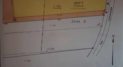 Terrain de 1 902 m² à Saint-Sauveur-Lalande (24700)