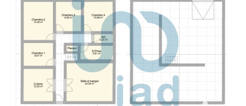 Pavillon 5 pièces de 105 m² à L'Isle-Jourdain (86150)