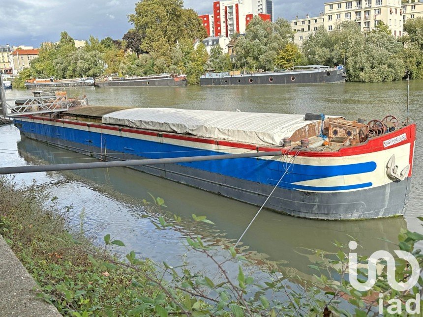 Péniche 4 pièces de 170 m² à Villeneuve-la-Garenne (92390)