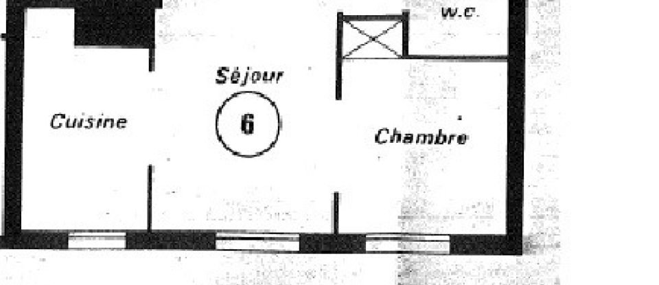 Appartement 2 pièces de 36 m² à Paris (75018)