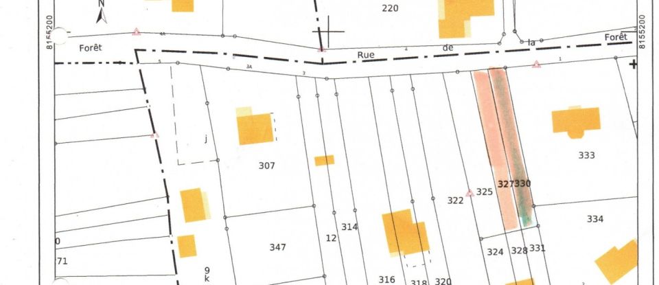 Land of 491 m² in Sessenheim (67770)