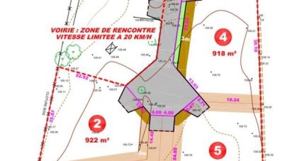 Terrain de 915 m² à Mont (64300)