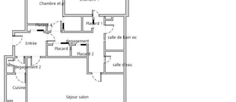 Apartment 4 rooms of 81 m² in Rueil-Malmaison (92500)