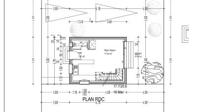 Land of 115 m² in Le Versoud (38420)