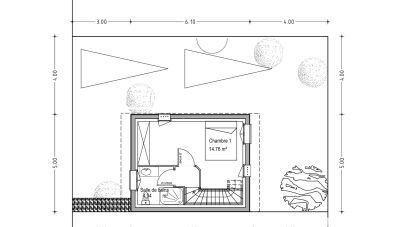 Land of 115 m² in Le Versoud (38420)