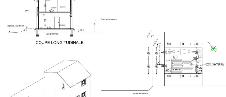 Land of 115 m² in Le Versoud (38420)