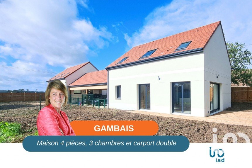 Maison 4 pièces de 100 m² à Gambais (78950)