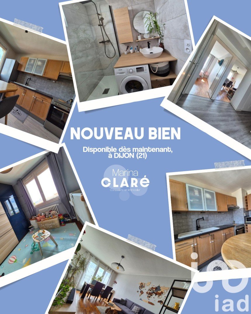 Apartment 3 rooms of 57 m² in Dijon (21000)