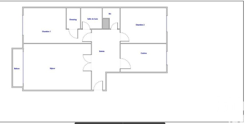 Appartement 3 pièces de 61 m² à Fresnes (94260)