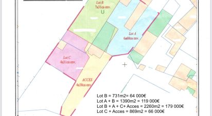 Terrain de 731 m² à Landrais (17290)