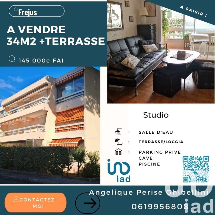 Studio 1 pièce de 39 m² à Fréjus (83600)