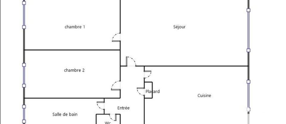 Appartement 3 pièces de 61 m² à Épinay-sur-Seine (93800)