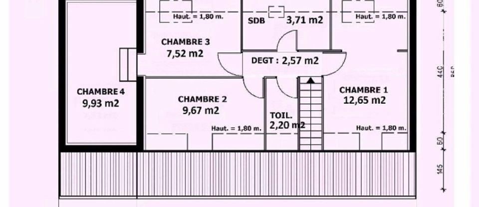 Traditional house 7 rooms of 152 m² in Trappes (78190)