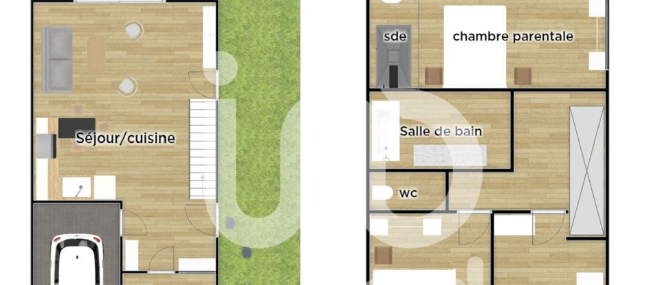 Maison 4 pièces de 90 m² à Toulouse (31200)