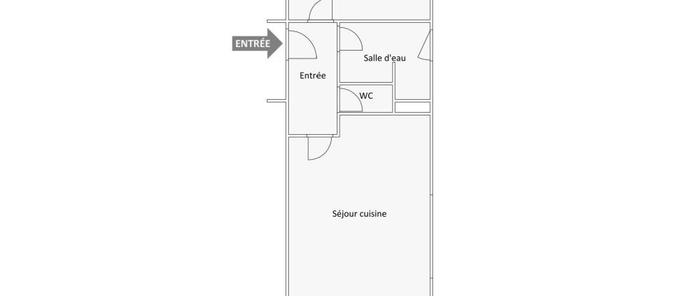 Apartment 2 rooms of 51 m² in Saint-Gilles-Croix-de-Vie (85800)