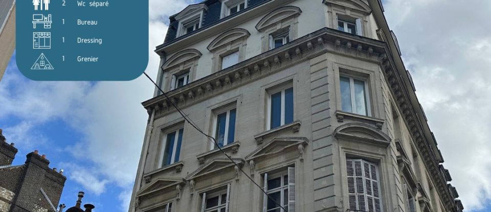 Duplex 5 rooms of 112 m² in Rouen (76000)