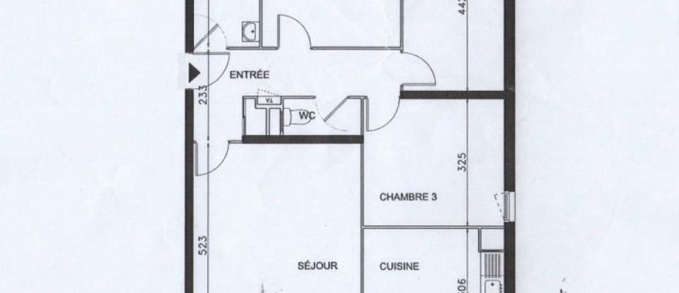 Appartement 4 pièces de 82 m² à Trappes (78190)