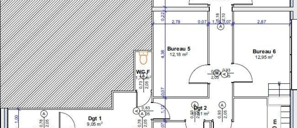 Bureaux de 132 m² à Saint-Julien-lès-Metz (57070)