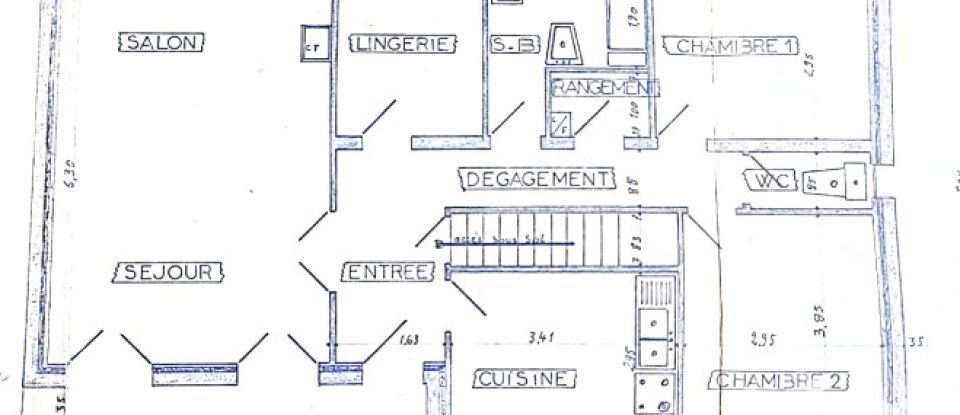 Maison 5 pièces de 123 m² à La Trimouille (86290)