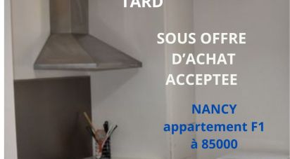 Appartement 1 pièce de 22 m² à Nancy (54000)