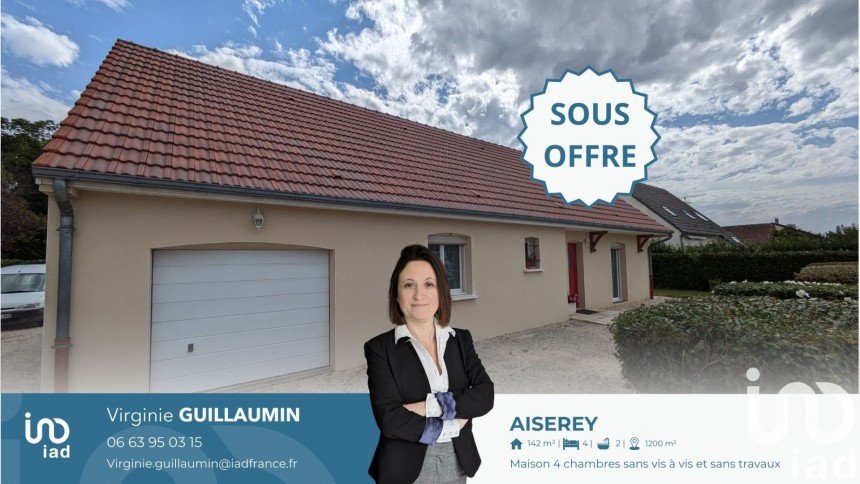 House 6 rooms of 142 m² in Aiserey (21110)