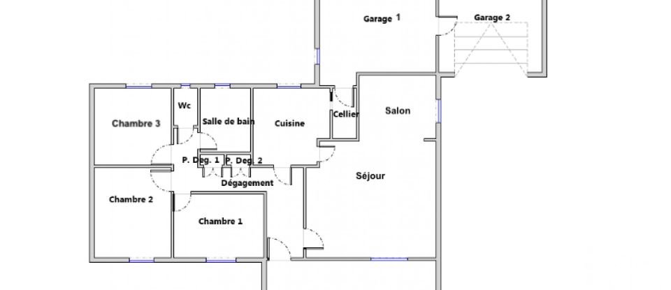 Maison traditionnelle 5 pièces de 111 m² à Saint-Laurent-des-Arbres (30126)