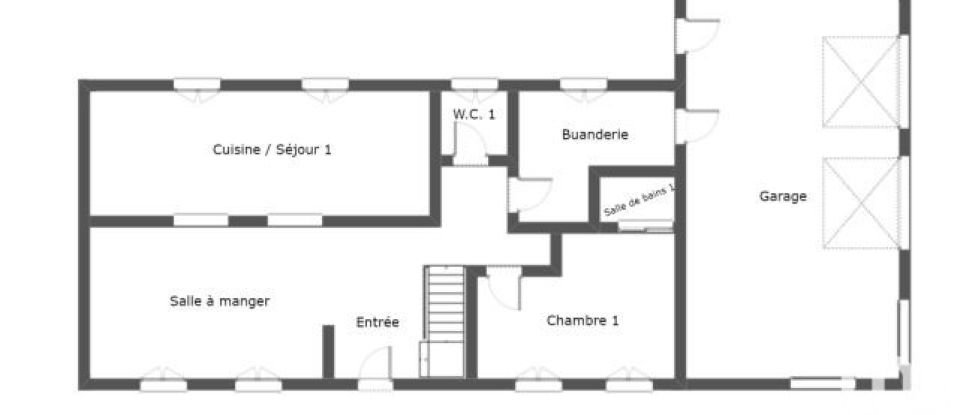 Traditional house 8 rooms of 181 m² in Audun-le-Tiche (57390)