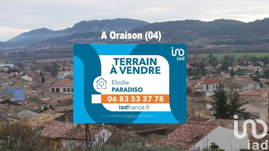 Terrain de 556 m² à Oraison (04700)