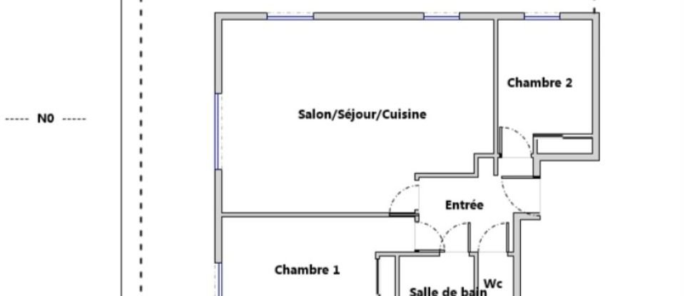 Apartment 3 rooms of 69 m² in Juvignac (34990)