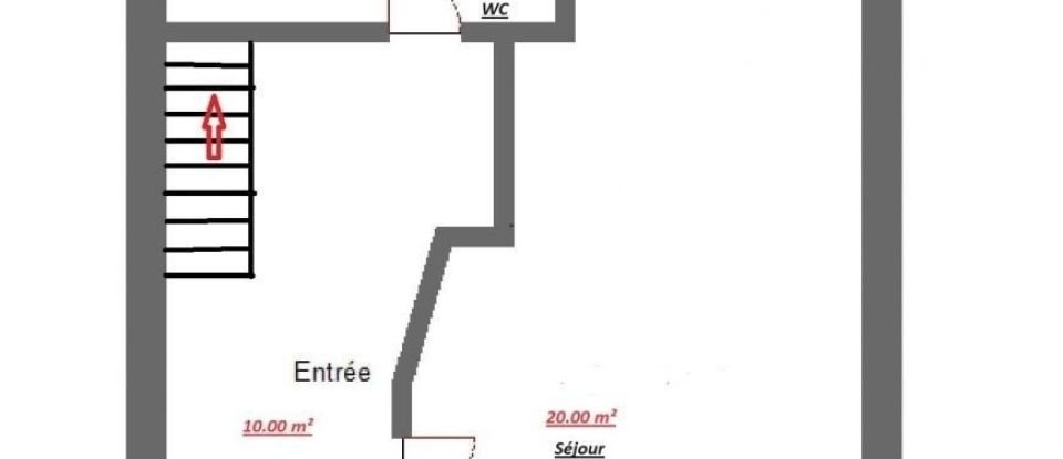 Maison de ville 4 pièces de 113 m² à Bourg-Lastic (63760)