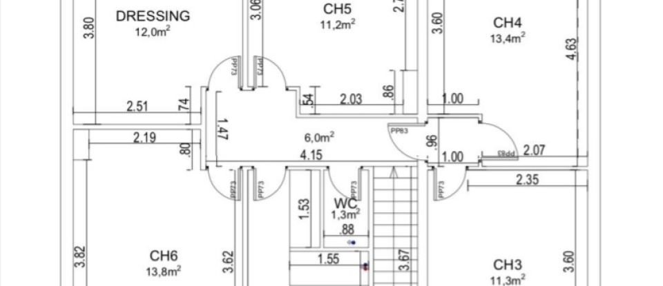 Maison 9 pièces de 179 m² à Bouguenais (44340)