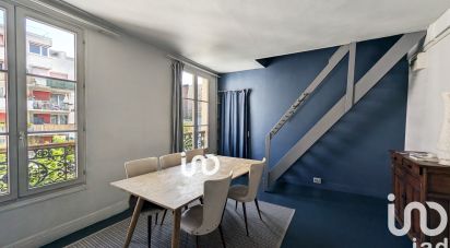 Duplex 3 rooms of 55 m² in Paris (75013)