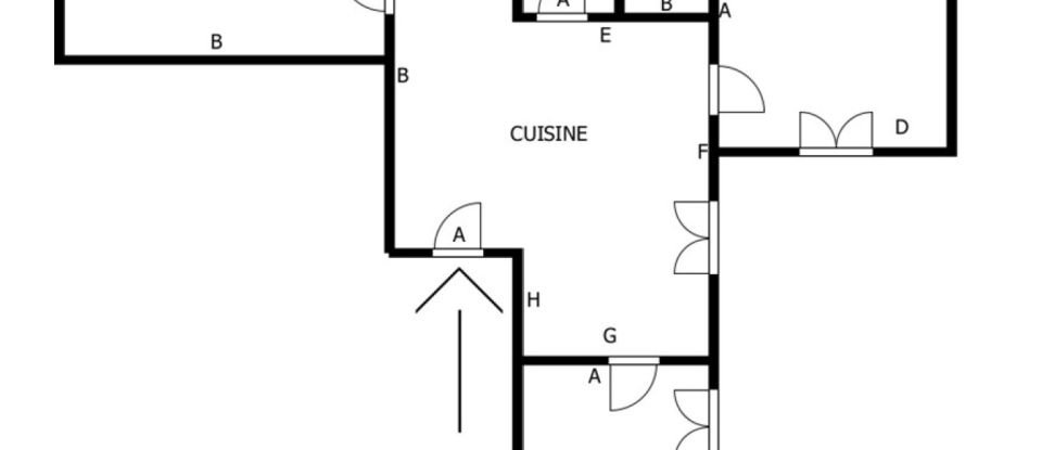 Appartement 2 pièces de 43 m² à Clichy (92110)